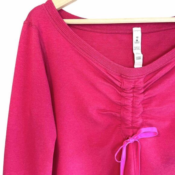 Lululemon Scrunch Tie Sweatshirt - Picture 3 of 9